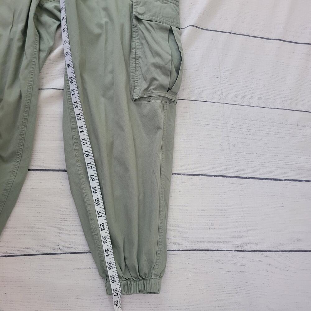 Women’s Olive Green Cargo Jogger Pants - Picture 5 of 8